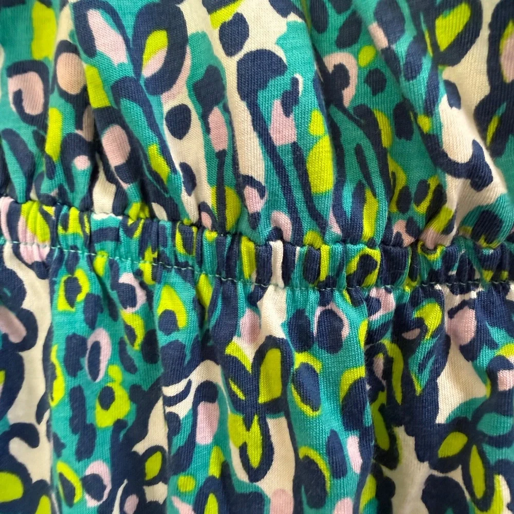 NWT Lilly Pulitzer Strapless Windsor Sea Blue "It's a stretch" dress, Size Small - Picture 2 of 6